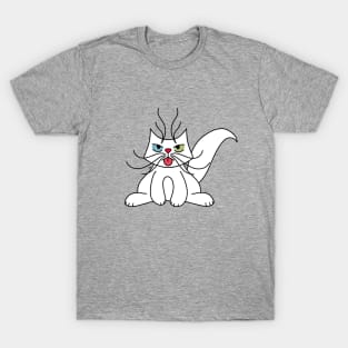 White cat T-Shirt